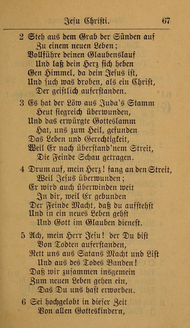 Allgemeine Lieder-Sammlung: zum Gebrauch für den privaten und öffentlichen Gottesdienst. (6th Aufl.) page 71