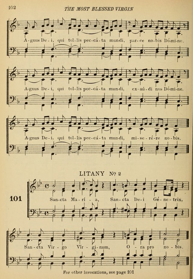 The De La Salle Hymnal: for Catholic schools and choirs page 104