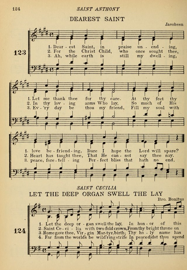 The De La Salle Hymnal: for Catholic schools and choirs page 126