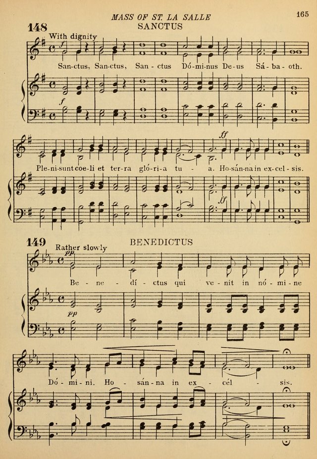 The De La Salle Hymnal: for Catholic schools and choirs page 169