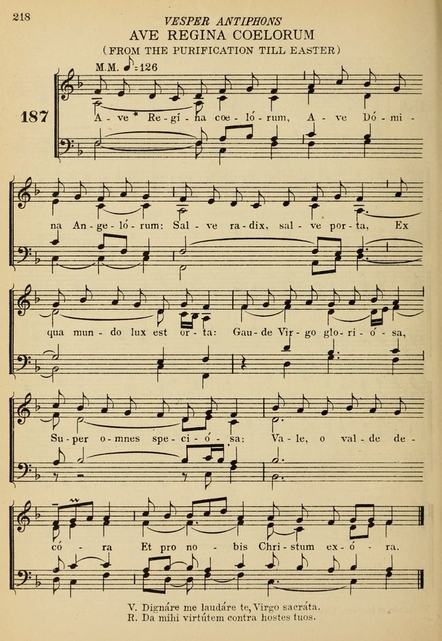 The De La Salle Hymnal: for Catholic schools and choirs page 224