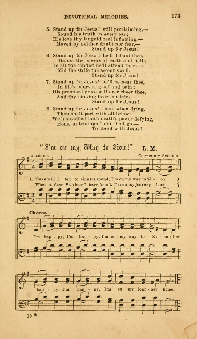 Devotional Melodies: or, a collection of original and selected tunes and hymns, designed for congregational and social worship. (2nd ed.) page 180