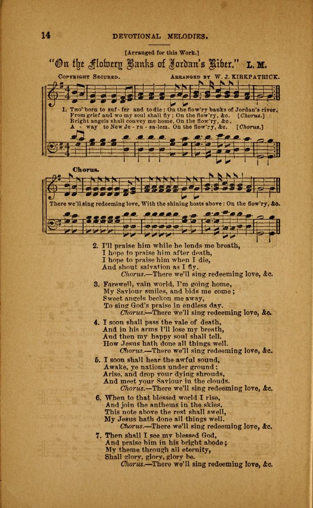 Devotional Melodies; or, a collection of original and selected tunes and hymns, designed for congregational and social worship. (3rd ed.) page 15