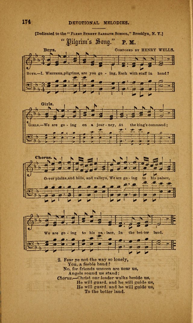 Devotional Melodies; or, a collection of original and selected tunes and hymns, designed for congregational and social worship. (3rd ed.) page 175