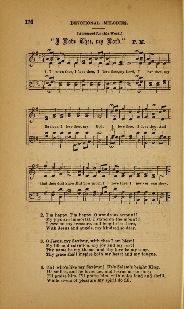Devotional Melodies; or, a collection of original and selected tunes and hymns, designed for congregational and social worship. (3rd ed.) page 177