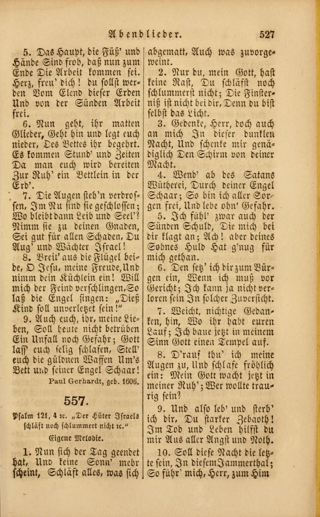 Die Psalmen Davids: nebst einer Sammlung Geistlicher lieder für Oeffentlichen und Privat-Gottesdienst page 529