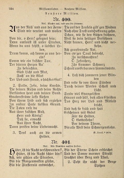 Evangelisches Gesangbuch: für die deutschen Congregational-Gemeinden von Nork-Amerika page 234