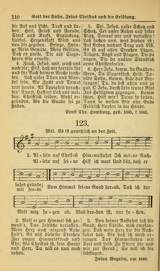 Evangelisches Gesangbuch: herausgegeben von der Deutschen Evangelischen Synode von Nord-Amerika (Revidierte Ausgabe) page 119