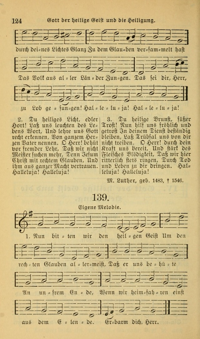 Evangelisches Gesangbuch: herausgegeben von der Deutschen Evangelischen Synode von Nord-Amerika (Revidierte Ausgabe) page 133