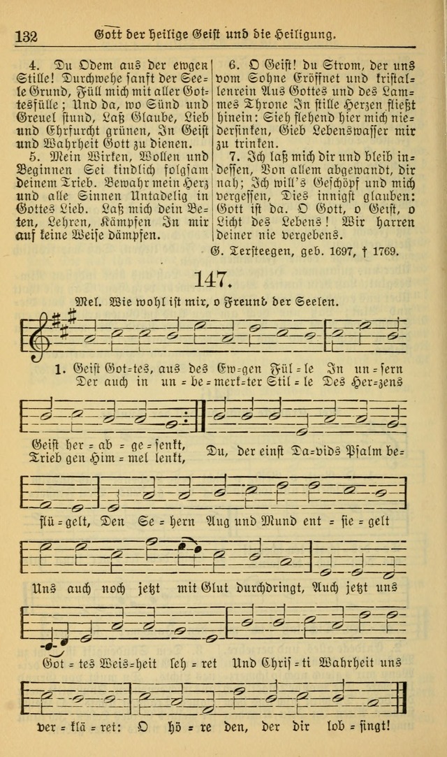 Evangelisches Gesangbuch: herausgegeben von der Deutschen Evangelischen Synode von Nord-Amerika (Revidierte Ausgabe) page 141