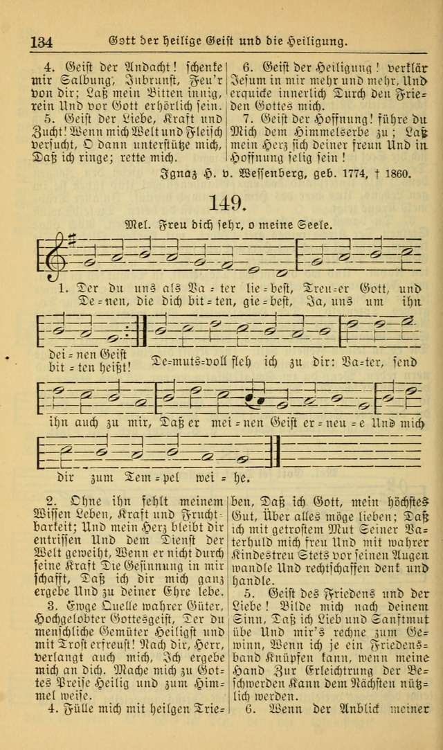 Evangelisches Gesangbuch: herausgegeben von der Deutschen Evangelischen Synode von Nord-Amerika (Revidierte Ausgabe) page 143