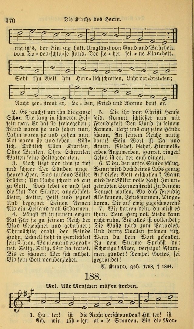 Evangelisches Gesangbuch: herausgegeben von der Deutschen Evangelischen Synode von Nord-Amerika (Revidierte Ausgabe) page 179