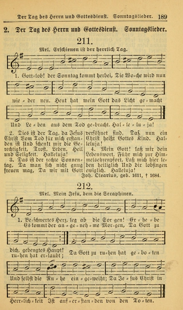Evangelisches Gesangbuch: herausgegeben von der Deutschen Evangelischen Synode von Nord-Amerika (Revidierte Ausgabe) page 198