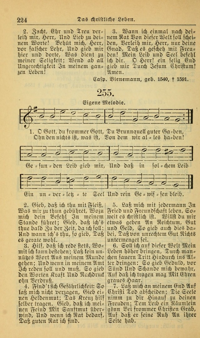 Evangelisches Gesangbuch: herausgegeben von der Deutschen Evangelischen Synode von Nord-Amerika (Revidierte Ausgabe) page 233