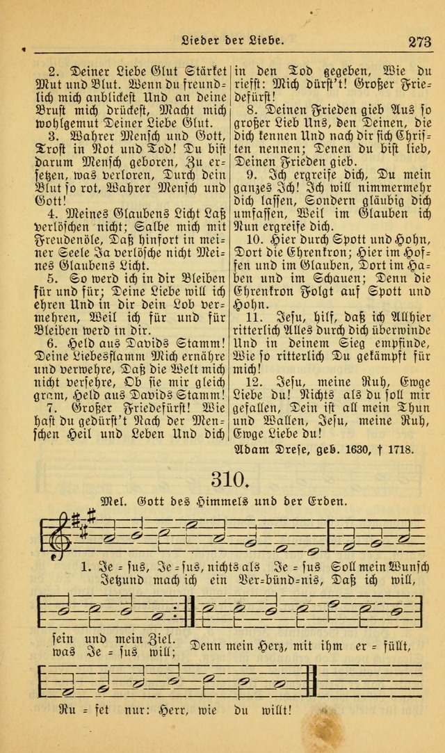 Evangelisches Gesangbuch: herausgegeben von der Deutschen Evangelischen Synode von Nord-Amerika (Revidierte Ausgabe) page 282