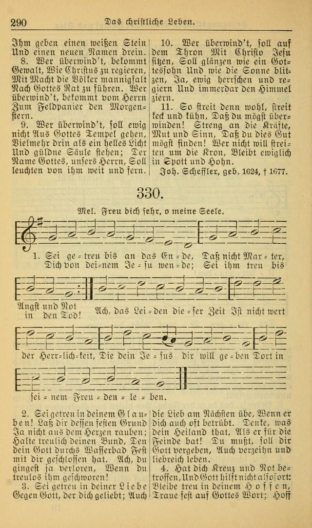Evangelisches Gesangbuch: herausgegeben von der Deutschen Evangelischen Synode von Nord-Amerika (Revidierte Ausgabe) page 299