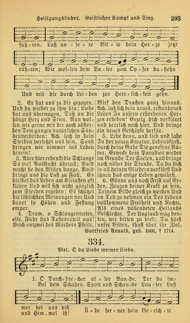 Evangelisches Gesangbuch: herausgegeben von der Deutschen Evangelischen Synode von Nord-Amerika (Revidierte Ausgabe) page 302