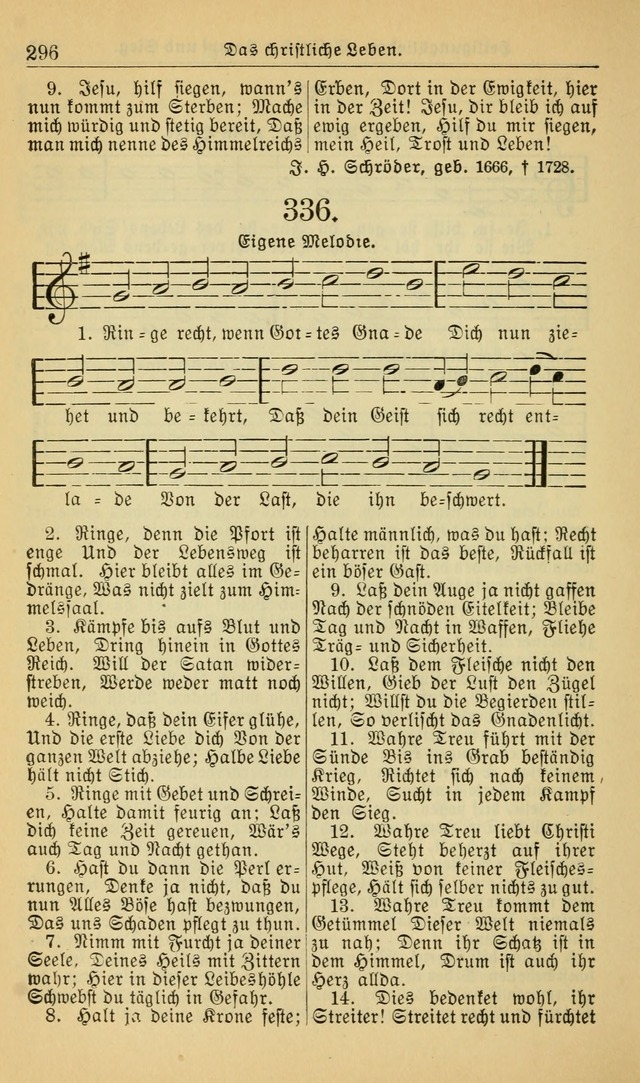 Evangelisches Gesangbuch: herausgegeben von der Deutschen Evangelischen Synode von Nord-Amerika (Revidierte Ausgabe) page 305