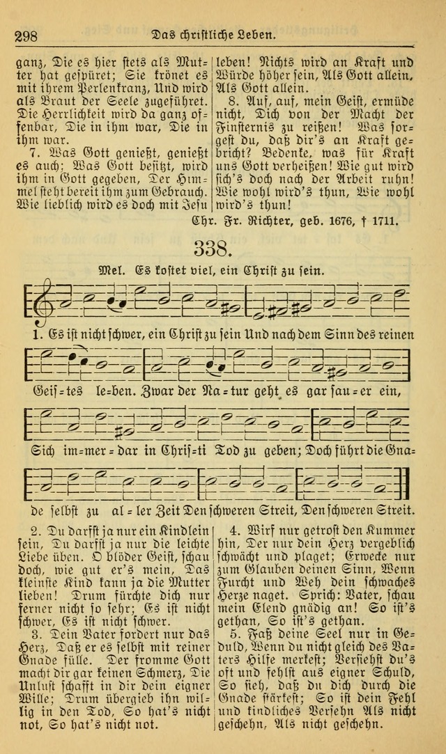 Evangelisches Gesangbuch: herausgegeben von der Deutschen Evangelischen Synode von Nord-Amerika (Revidierte Ausgabe) page 307