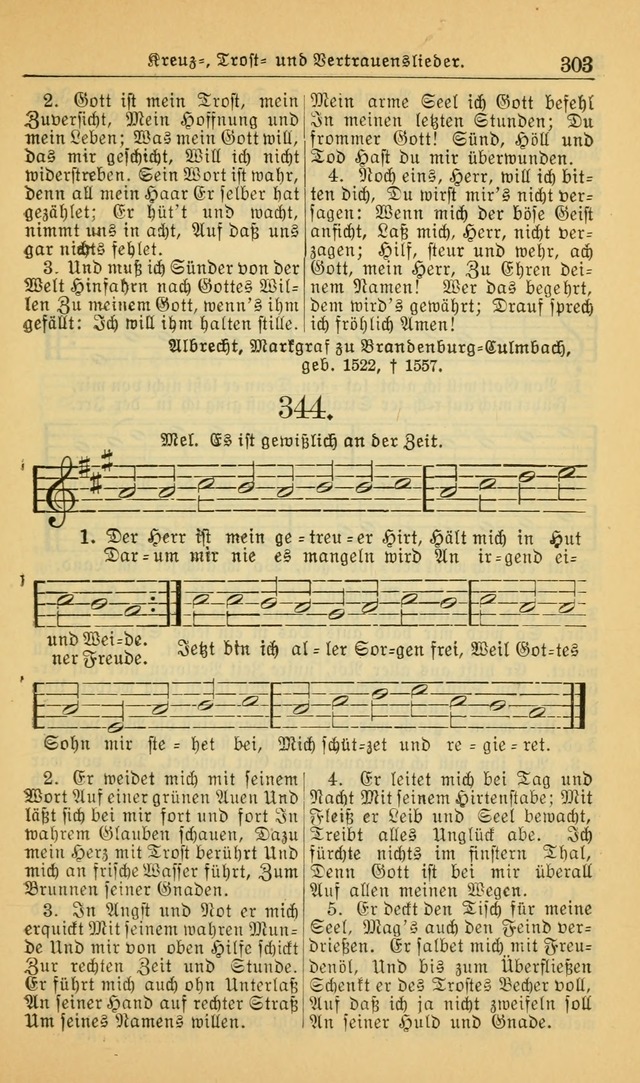 Evangelisches Gesangbuch: herausgegeben von der Deutschen Evangelischen Synode von Nord-Amerika (Revidierte Ausgabe) page 312