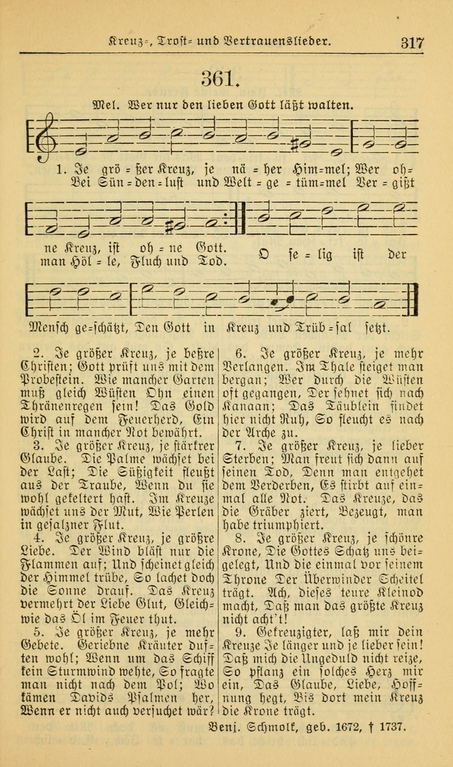 Evangelisches Gesangbuch: herausgegeben von der Deutschen Evangelischen Synode von Nord-Amerika (Revidierte Ausgabe) page 326