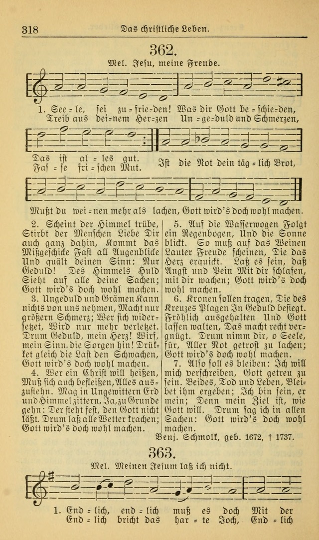 Evangelisches Gesangbuch: herausgegeben von der Deutschen Evangelischen Synode von Nord-Amerika (Revidierte Ausgabe) page 327