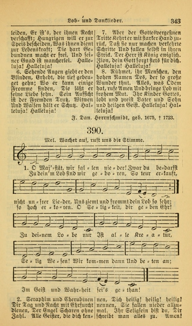 Evangelisches Gesangbuch: herausgegeben von der Deutschen Evangelischen Synode von Nord-Amerika (Revidierte Ausgabe) page 352