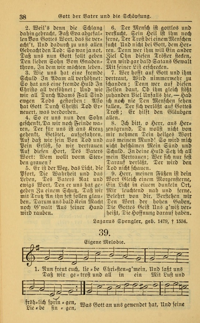 Evangelisches Gesangbuch: herausgegeben von der Deutschen Evangelischen Synode von Nord-Amerika (Revidierte Ausgabe) page 47