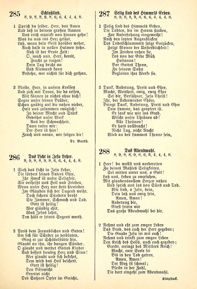 Evangelisches Gesangbuch: Die kleine Palme, mit Anhang page 217