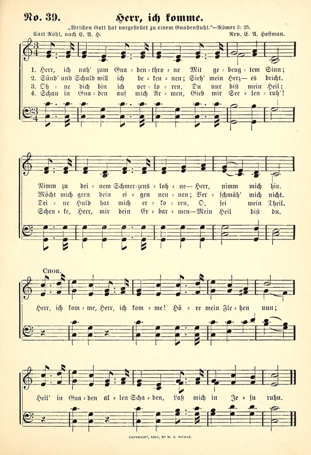 Evangelisches Gesangbuch: Die kleine Palme, mit Anhang page 37