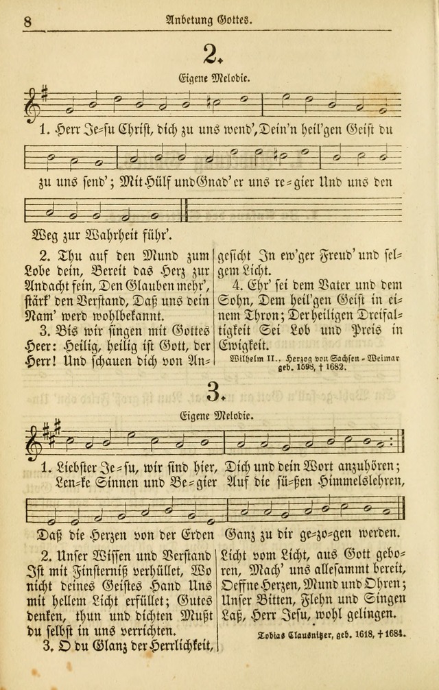 Evangelisches Gesangbuch: herausgegeben von dem Evangelischen Kirchenvereindes Westens page 17