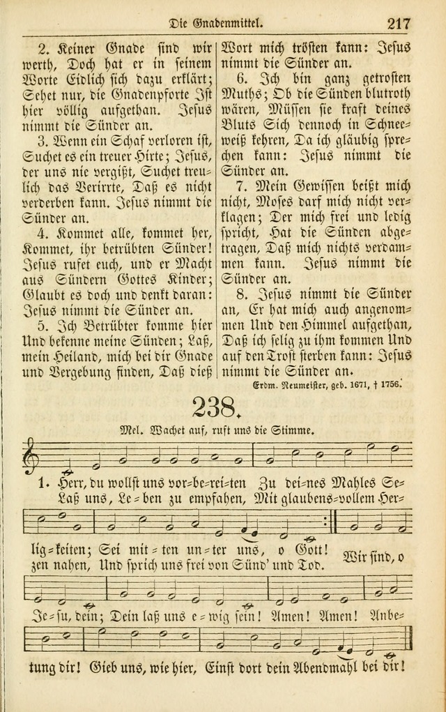 Evangelisches Gesangbuch: herausgegeben von dem Evangelischen Kirchenvereindes Westens page 228