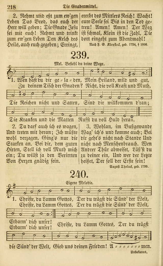 Evangelisches Gesangbuch: herausgegeben von dem Evangelischen Kirchenvereindes Westens page 229