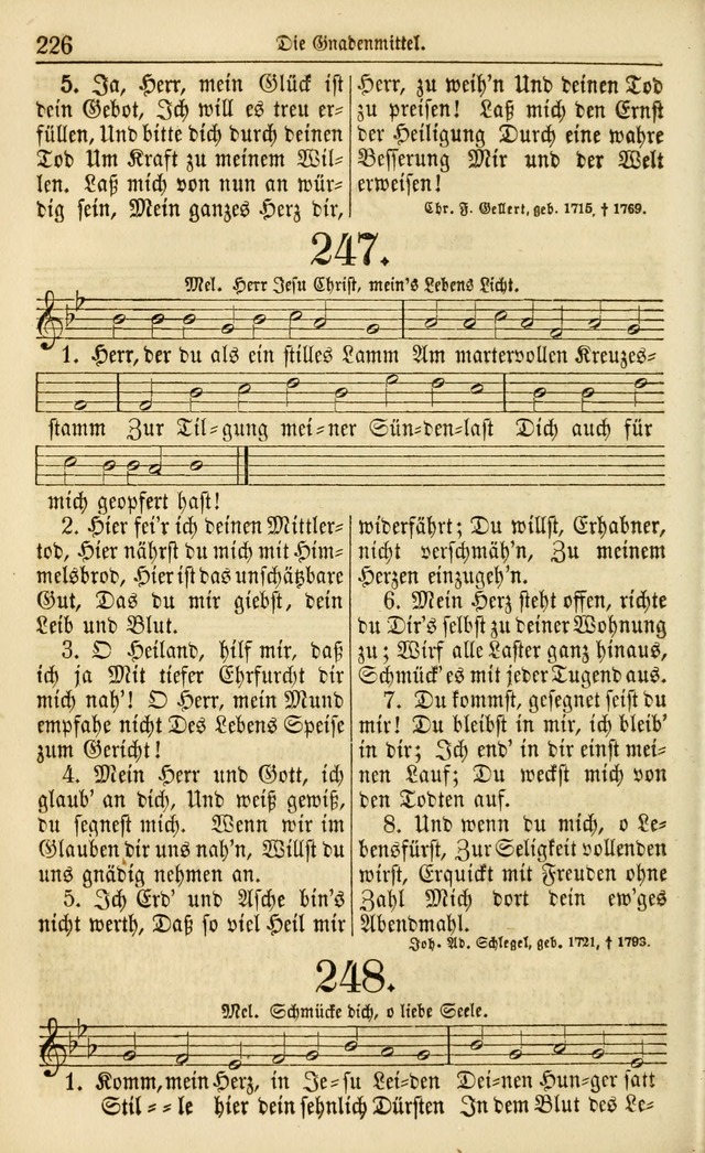 Evangelisches Gesangbuch: herausgegeben von dem Evangelischen Kirchenvereindes Westens page 237