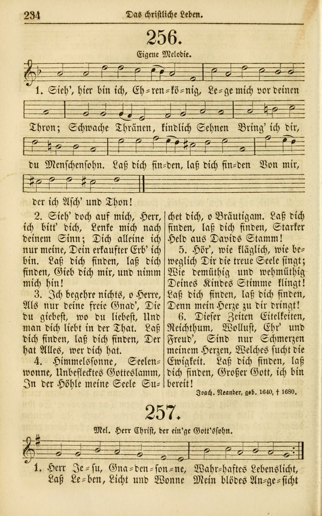 Evangelisches Gesangbuch: herausgegeben von dem Evangelischen Kirchenvereindes Westens page 245