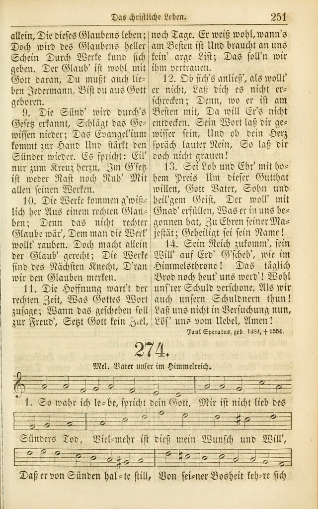 Evangelisches Gesangbuch: herausgegeben von dem Evangelischen Kirchenvereindes Westens page 262