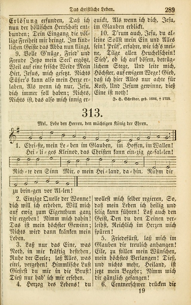 Evangelisches Gesangbuch: herausgegeben von dem Evangelischen Kirchenvereindes Westens page 300