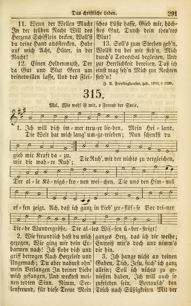 Evangelisches Gesangbuch: herausgegeben von dem Evangelischen Kirchenvereindes Westens page 302