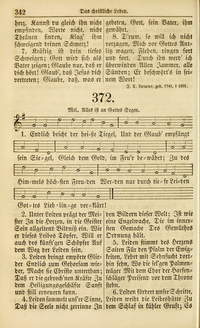 Evangelisches Gesangbuch: herausgegeben von dem Evangelischen Kirchenvereindes Westens page 353