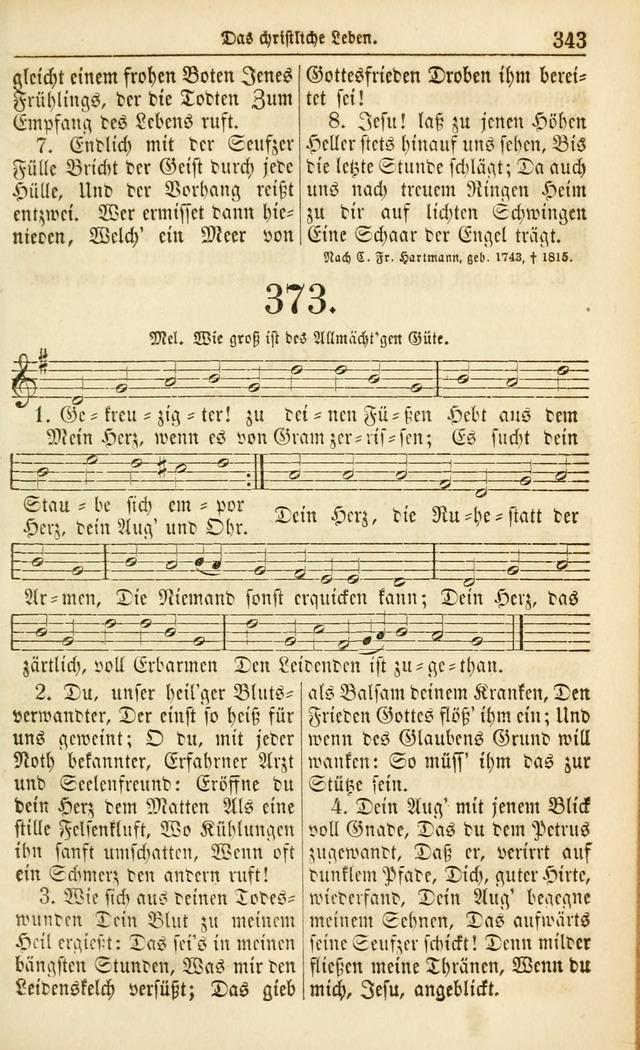 Evangelisches Gesangbuch: herausgegeben von dem Evangelischen Kirchenvereindes Westens page 354