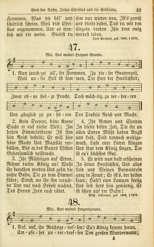 Evangelisches Gesangbuch: herausgegeben von dem Evangelischen Kirchenvereindes Westens page 58