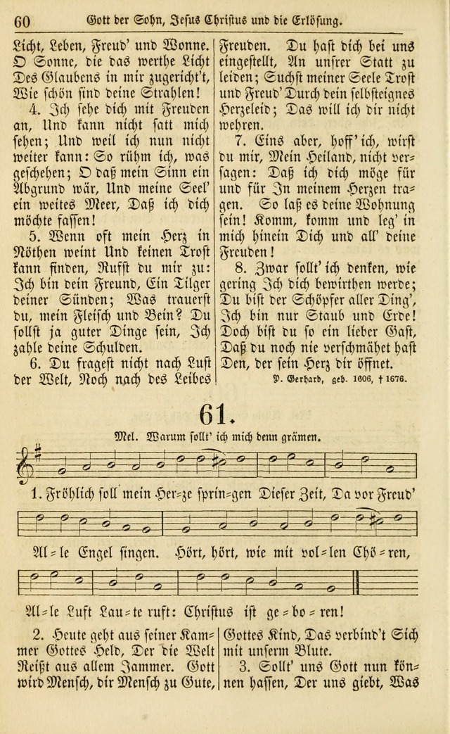Evangelisches Gesangbuch: herausgegeben von dem Evangelischen Kirchenvereindes Westens page 69