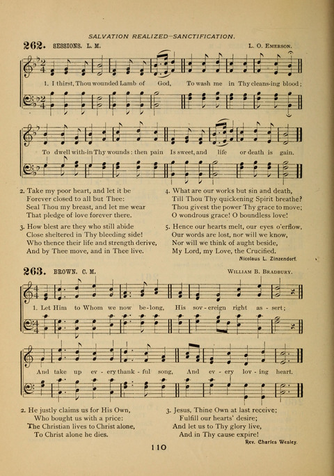 Evangelical Hymnal page 112