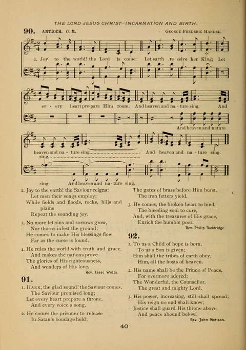 Evangelical Hymnal page 40