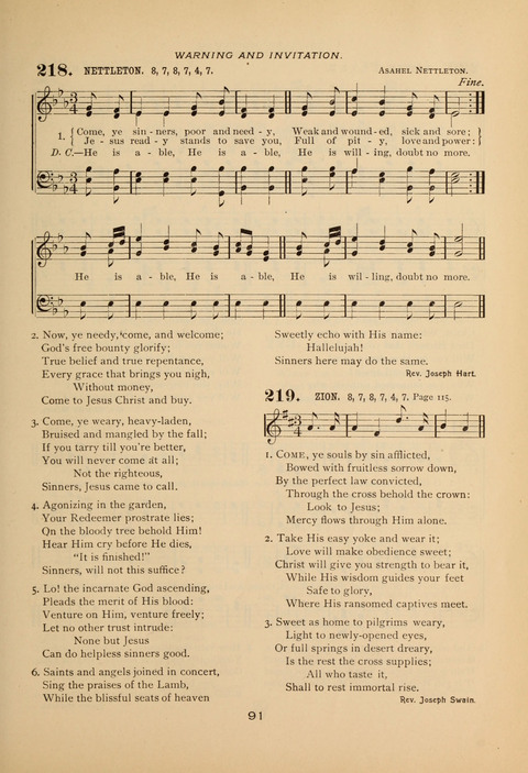 Evangelical Hymnal page 93