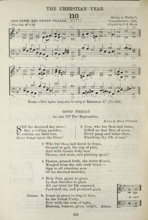The English Hymnal: with Tunes page 150