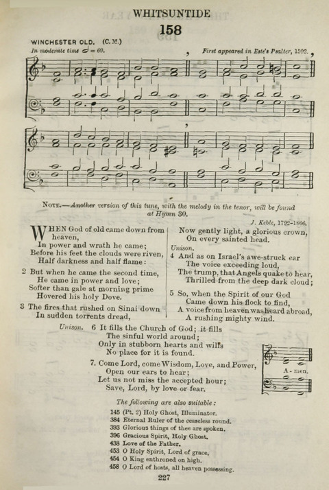 The English Hymnal: with Tunes page 225
