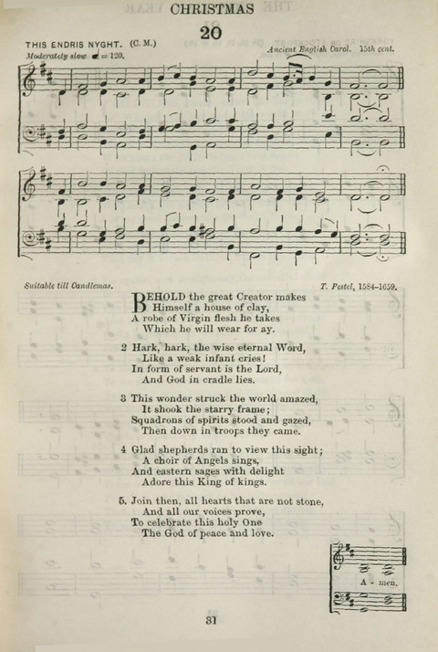 The English Hymnal: with Tunes page 33