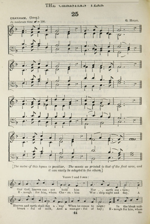 The English Hymnal: with Tunes page 44