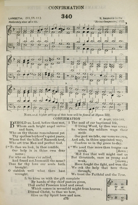 The English Hymnal: with Tunes page 471